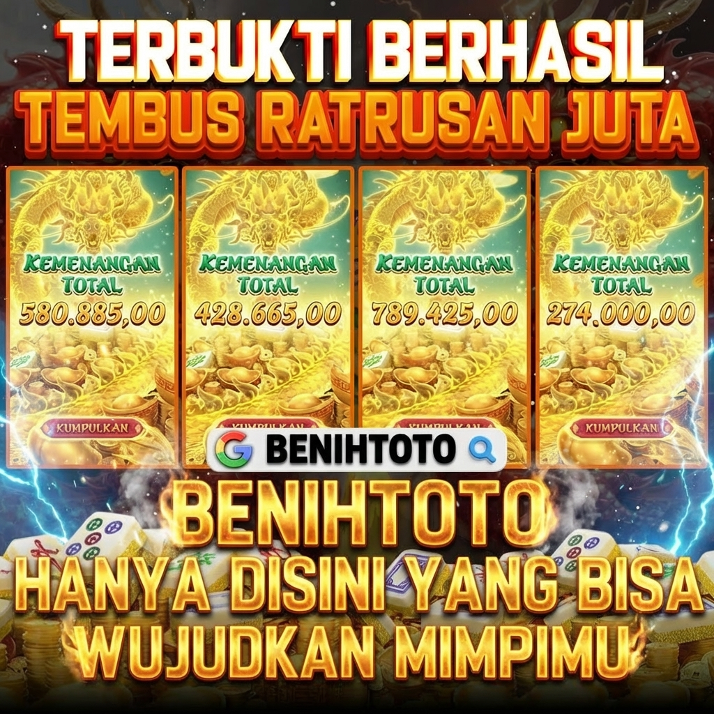 BENIHTOTO ⧒ Bandar Slot Online Lebaran slot88 777 88 138 303 4d toto